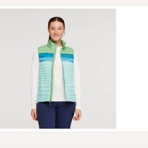 Cotopaxi Women's Fuego Vest Kelp and Sea Glass - Small